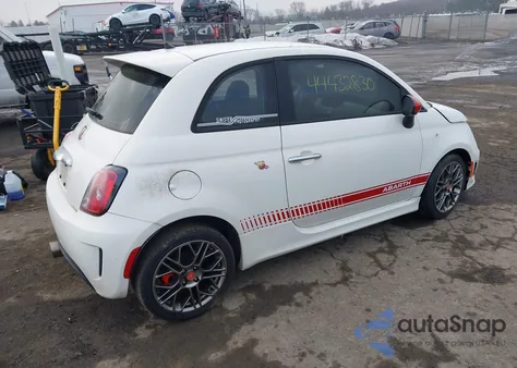 2015 Fiat 500 Abarth from USA, damaged, VIN 3C3CFFFH8FT610000